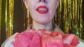 Juicy sweet watermelon
