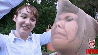 Face Fetish ; Daydream Delight, Walk with Stocking, Clara and Haruka