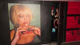 EvilWoman: Two Officers playing with their prisoner