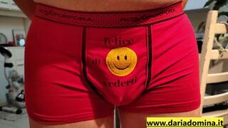 YOUR ASS HAS TO BECOME AS RED AS YOUR RED PANTS - DOUBLE SPANKING DOSE IT HD DOPPIA DOSE DI SCULACCIATE