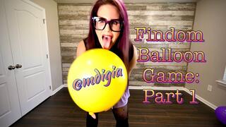 FINDOM BALLOON GAME: BLOWING UP (PART 1)