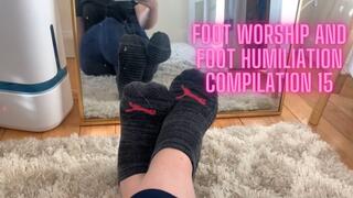 Foot Worship and Foot Humiliation Compilation 15