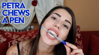 Petra chews a pen - HD