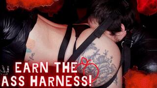 Earn The Ass Harness! Ft Princess Onyx Kim - 4K