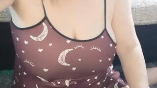 cork cigarette in a little night gown