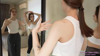 ALISA and DORI - Good bitch for cleaning our sweat! (HD)