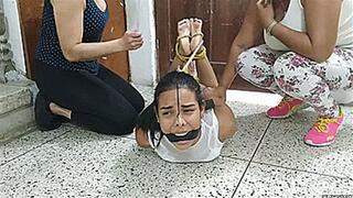Defiant Girl Trained With Bondage By Ruthless Women (wmv)