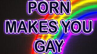 PORN MAKES YOU GAY
