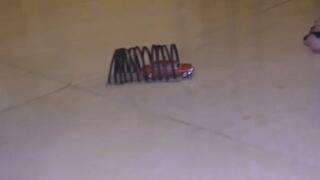 Italian girlfriend - giantess vs tiny Mercedes