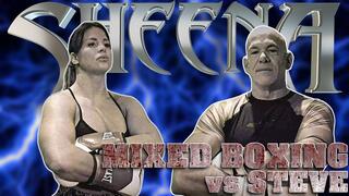 Sheena Mixed Boxing vs Steve 4K