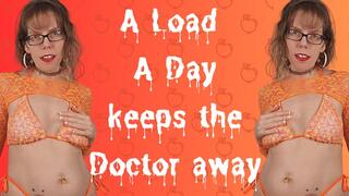 A load a day - Sara Desire XO - femdom cei joi facial