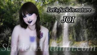 Let's fuck in nature - JOI - MP4 HD 1080p