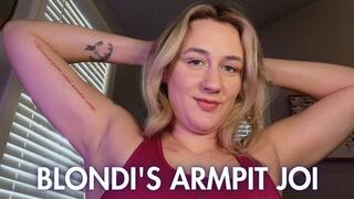 Blondi Armpit JOI