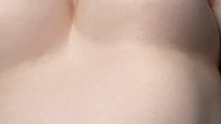 Drooling All Over My Tits As I Finger Myself