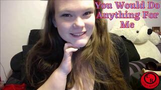 You Would Do Anything For Me - CurvyRedhead - AVI
