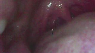 Teenie Boyfriend Bounces around in Giantess Girlfriend Sexy Giant mouth  4k