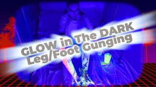 Glow in The Dark UV Gunging – Legs & Feet (HD)
