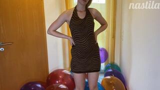 crystal balloon birthday pop