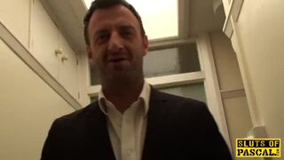 Mature BDSM Brit Paddled and Fucked