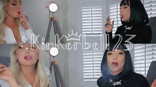 Miss Kiki interviews Kinkerbell23 as her new smoking employee