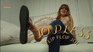 lactating MILF topless shoe dangle JOI