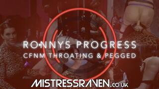 [847] Ronnys Progress CFNM Throating Pegged