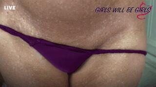 Girls Will Be Girls- a funny, quirky, Embarrassed Naked Female- ENF-EUF clip with disappearing clothes and public nudity brought to you by Buddahs Playground