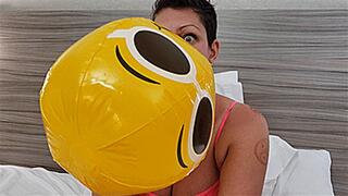 Inflatable Beach Ball Fun - PART 1 (4K - UHD 2160p MP4)