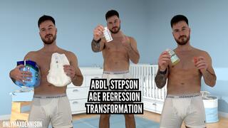 Stepson Age regression transformation - ABDL