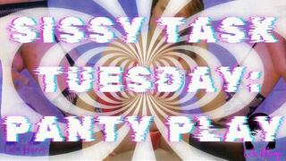 Mesmerized To Wear Panties Sissy Training Lola Minaj Trans MP4HD