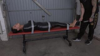 Mummified feet tickled ( 1080p mp4 )