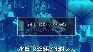 [848] All the Sevens 7 Sets of Strap and Cane