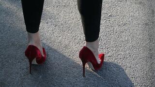 Maria's Red Suede Jimmy Choo Anouk Walk 4 (1920x1080)