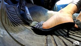 PTP 1355 (Feet View 2) – Vivian Ireene Pierce in “Can’t Get the Car Started Sweetie”