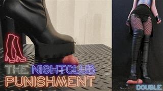 Nightclub Mistress Revenge in Leather Knee Tank Heels Boots [The Nightclub Punishment] - TamyStarly - (Double Version) CBT, Ballbusting, Bootjob, High Heels, Boots, Heeljob, Femdom, Shoejob, Ball Stomping, Foot Fetish, Footjob, Cock Board, Crush, Tramplin