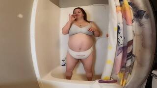 White Panties Pussy and Piss