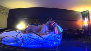 GLOW FISTING Part 1 - to the upper Armpit Heavy Assplay and Anal Fisting with UV-Light