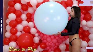 Kathy Sexy B2P Blue Sempertex 24"