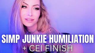 Simp Junkie Humiliation with CEI Finish - Jessica Dynamic
