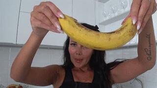 I swallowed a whole banana along with a little man II