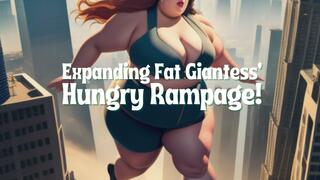Expanding Fat Giantess' Hungry Rampage! (AUDIO) - MP4