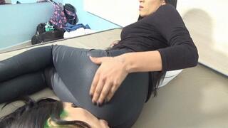 FARTING STINKY WITH MY FRIEND PART 4 BY ANITA PERVERSE AND OLIVIA CAM BY KLEBER FULL HD