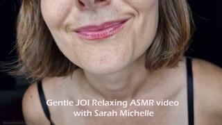 Gentle JOI: Relaxing ASMR with Video! Mouth Fetish and Big Busty Cleavage