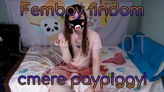 Femboy findom humiliation!