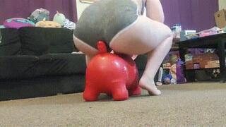 Rouge Reindeer & Bicycle Shorts (BIG Bouncing)