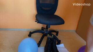 balloon pop in hot leather boots part 2