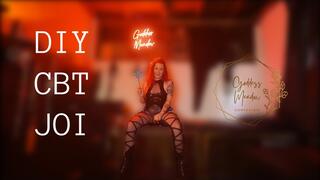 DIY CBT JOI - kitchen edition