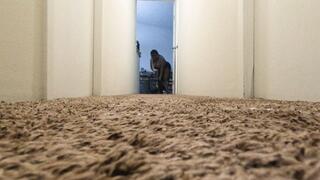 Will Tiny Human go for Ride in Giantess Vacuum POV 4K smaller