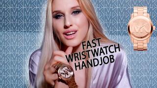 Wristwatch MK5661 shaking jerkoff rush Handjob Michael Kors WMV 1080p FullHD