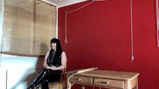 Maid Gets Caned